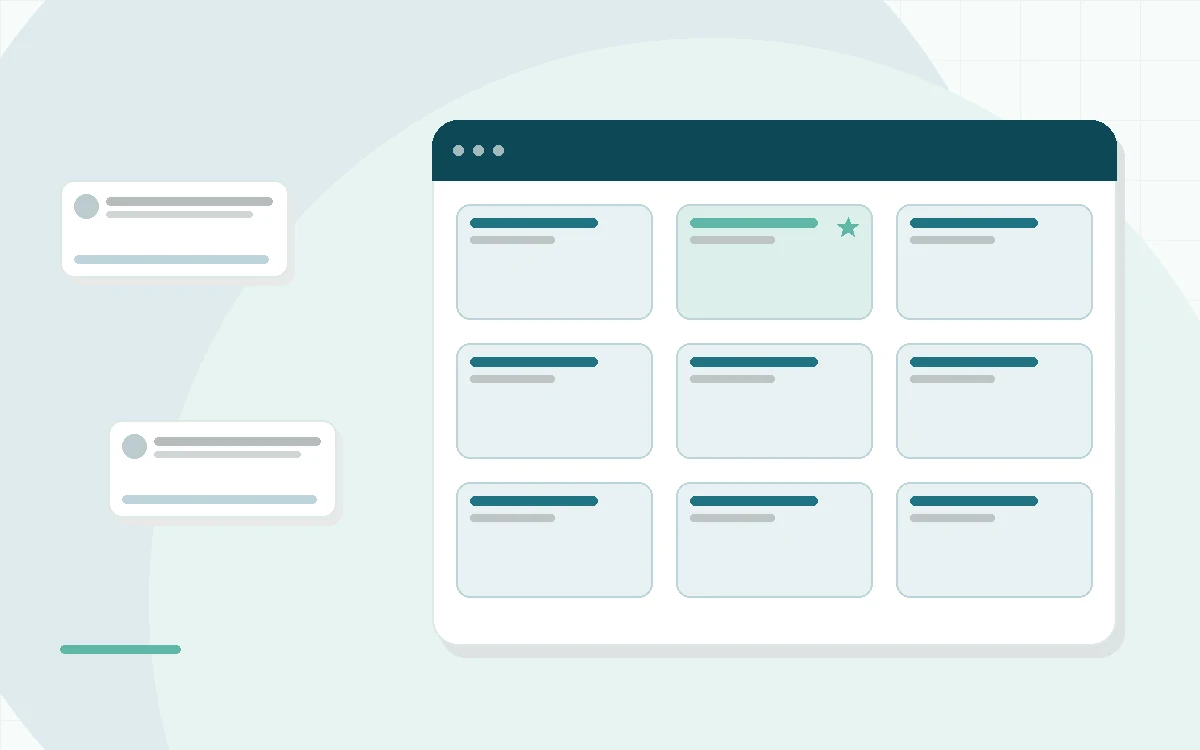 Flat illustration of a person sleeping on a layered foam mattress beside a hundred-night checklist and a moon, teal and mint palette