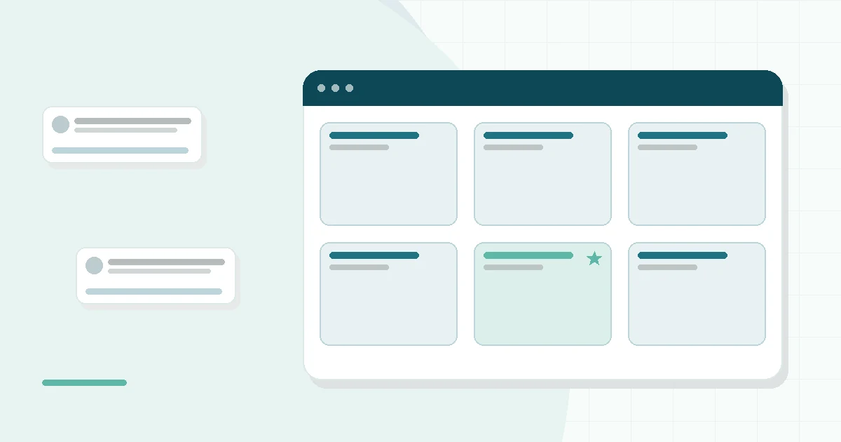 Flat illustration of a smart mattress cover connected to a bedside hub with cool airflow waves and a receipt, teal and mint palette