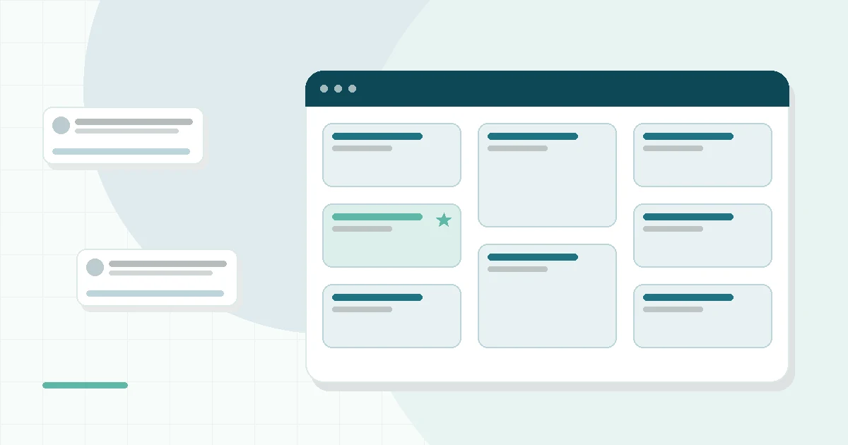 Flat illustration of a mattress with a cooling snowflake motif, teal and mint palette