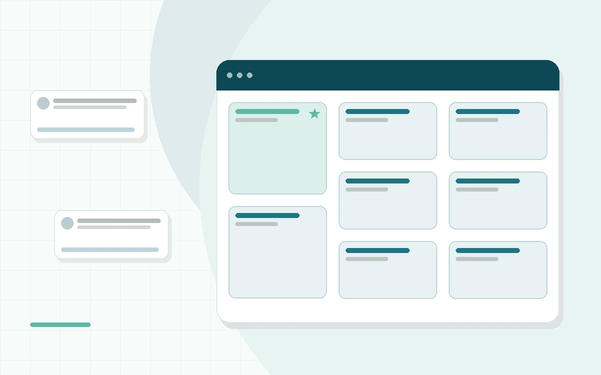 Flat illustration of a cutaway mattress showing coils on one side and foam layers on the other, teal and mint palette