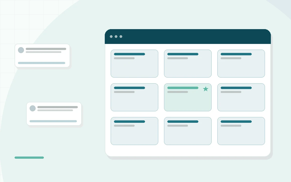 Flat illustration of cross-section layers of two mattresses side by side, teal and mint palette