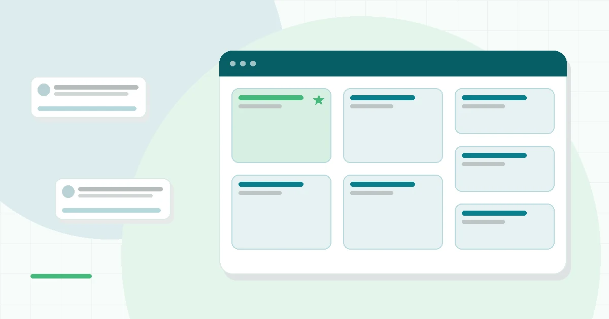 Flat illustration of a stick pack of electrolyte powder dissolving into a glass of water, teal and mint palette