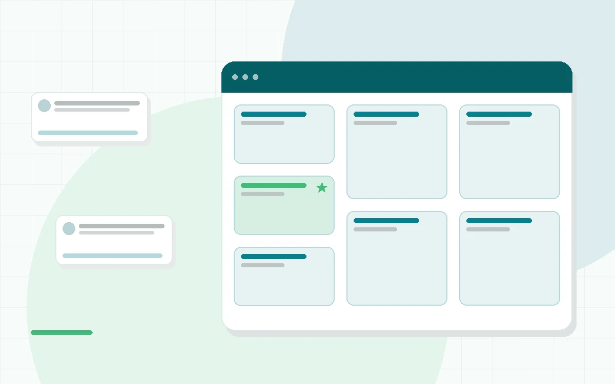 Flat illustration of daily supplement packs organized by date